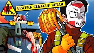 CLEANING UP AFTER A JASON VOORHEES PARTY! (Viscera Cleanup Detail)