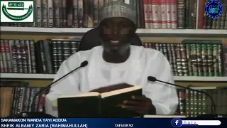 Sakamakon Wanda Yayi Addu'a; Sheikh Albaniy Zaria Rahimahullah