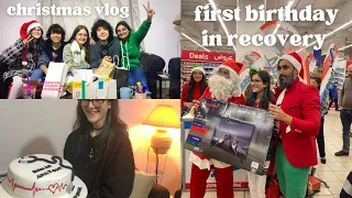 ED recovery || Christmas + Birthday vlog