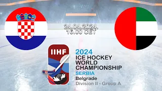 IIHF World Championship D2A / Croatia - UAE
