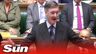 Rees-Mogg returns to the dispatch box to defend govt. Brexit plan