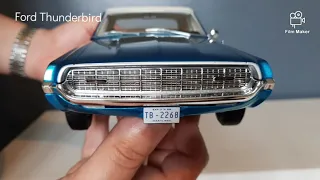 1:18 scale Ford Thunderbird model car unboxing BoS Best of show model