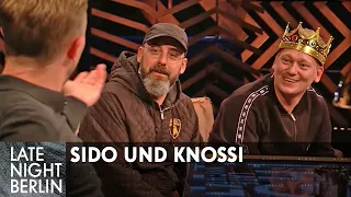 Wird's Knossi JETZT unangenehm? Sido & Knossi über ihre Freundschaft | Late Night Berlin | ProSieben