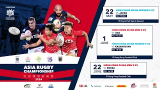 Asia Rugby Women’s Championship 2024 – Hong Kong China vs Japan