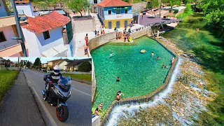 Honda NT1100 ride to Agroal river beach - Ourém