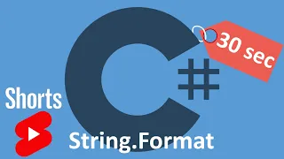 C# String.Format за 30 секунд #Shorts