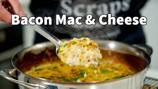 One Pot Crispy Bacon Macaroni and Cheese | How To Make Mac "N" Cheese