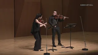 Ji Young Lim & Matthew Lipman | Mozart Duo for Violin and Viola in G Major K 423