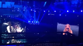 Céline Dion   Hymne à L'amour Live at AMAs 2015 (FANCAM)