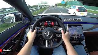 The New Mercedes S Class S63 AMG 2024 Test Drive