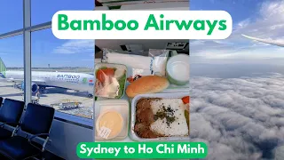 Sydney to Ho Chi Minh : Bamboo Airlines Economy Class Boeing 787-9 Dreamliner QH87 QH 86