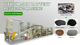 Lithium-ion Battery Recycling Machine | Positive Plate Recycling Line