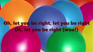 Let You Be Right  Meghan Trainor with Lyrics