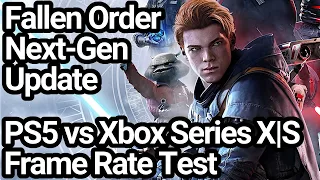 Star Wars Jedi: Fallen Order PS5 vs Xbox Series X|S Frame Rate Comparison (Next-Gen Update)