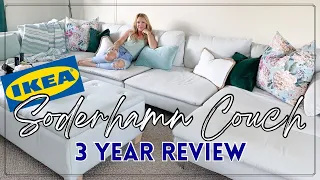 Ikea Soderhamn Couch Review 3 Years Later | How We Take Care of It | The Craf-T Home