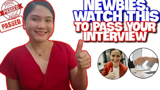 HOW TO PASS AN INTERVIEW AS A CALL CENTER NEWBIE? | TIPS TO PASS AN INTERVIEW (BY REQUEST) 💯