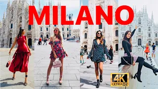 DUOMO di MILANO, Italy 🇮🇹 4K Walking Tour | Milan Full City Tour 🇮🇹 #milan