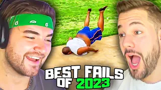 KingWoolz Reacts to FAILS OF THE YEAR SO FAR!! w/ Mike | 2023 Part 4