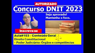 Aula 103 Concurso DNIT 2023