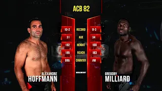 Александр Хоффман vs. Грегори Мильярд | Alexandre Hoffmann vs. Gregory Milliard | ACB 82