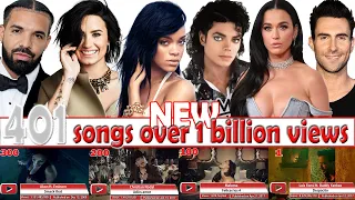 All 401 songs with over 1 billion views - Dec. 2023 №35