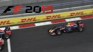 F1 2015 - Russia GP - Kwjat Red Bull Gameplay [ HD ]