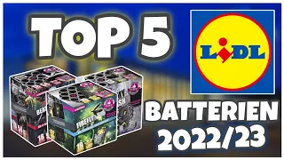 Top 5 Lidl Batterien 2022/23 🎆🔥 | Pyro TV