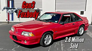 What makes the Gen 3 Foxbody Mustang GT So Special?  Here's the Truth!