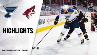 Blues @ Coyotes 2/12/21 | NHL Highlights