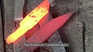 Making of Japanese Kiridashi Knife