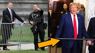 Secret Service preparing to protect Trump in jail