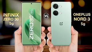iNFiNiX Zero 30 Vs OnePlus Nord 3 - Full Comparison ⚡ #infinixzero30vsoneplusnord3