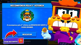 FUI FAZER O NOVO EVENTO DO GRIFF NO BRAWL STARS E QUASE GANHEI UM BRAWLER...