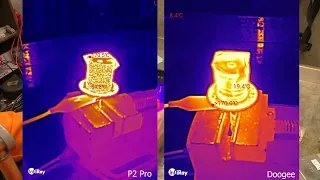 Infiray P2 Pro (plus macro) - test / review - compared to Flir One Pro & Doogee S98 Pro