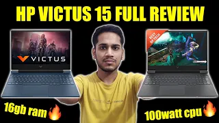 HP VICTUS 15 FULL REVIEW - FASTEST CPU GAMING LAPTOP UNDER 60K | RX 6500M | 5600H 2i | 16GB RAM