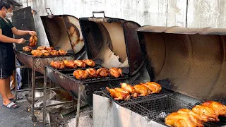 Sold Out Before Opening! Char-grilled Chicken Operating for 50 years Over 3 Generations - Thailand