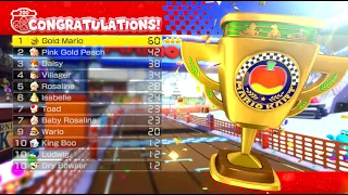 Fruit Cup 200CC 3 Stars (1st on Every Race) Mario Kart 8 DLC (Wave 4) - No Commentary