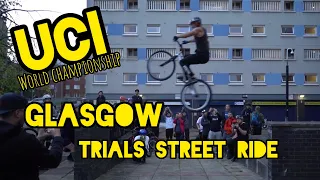 UCI Glasgow Trials street ride 2023