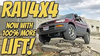 I lifted a 1997 Toyota RAV4: A Project RAV4X4 tale