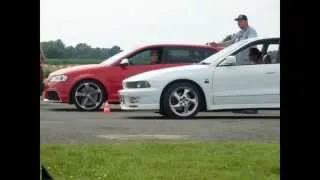 Audi RS3 370PS vs. Mitsubishi Galant VR4 300 PS 1/