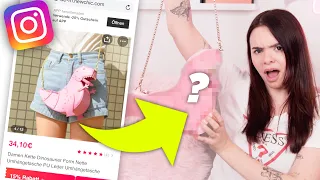 Werbung vs. Realität - ich teste FASHION SHOPS aus INSTAGRAM WERBUNGEN! 🤑