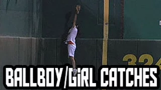MLB: Ball-Boy/Girl Catches (HD)