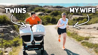 Challenging My Wife In A Brutal Uphill Running Race!!