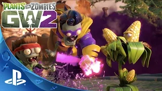 Plants vs. Zombies: Garden Warfare 2 - Launch Gameplay Trailer | PS4