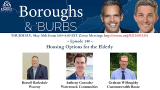 Boroughs & Burbs 140 || Housing Options for the Elderly #JohnEngel #RealEstate