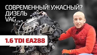 A big guide to the 1.6 TDI (EA288) engine for VW, Skoda, Seat, Audi. Subtitles