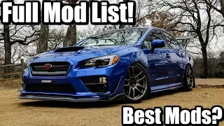 2015 Subaru WRX Mod List | Best Mods For The WRX 2015 2016 2017 2018