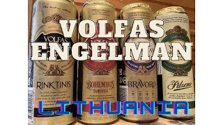 Volfas Engelman, литовское пиво.