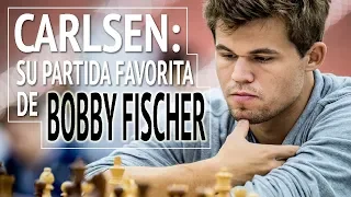 Magnus Carlsen: ¡su partida favorita de Bobby Fischer! - Leyendas del Ajedrez