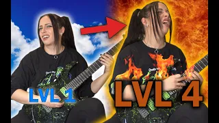 4 Levels of Death Metal: Claire Learns Archspire Riffs